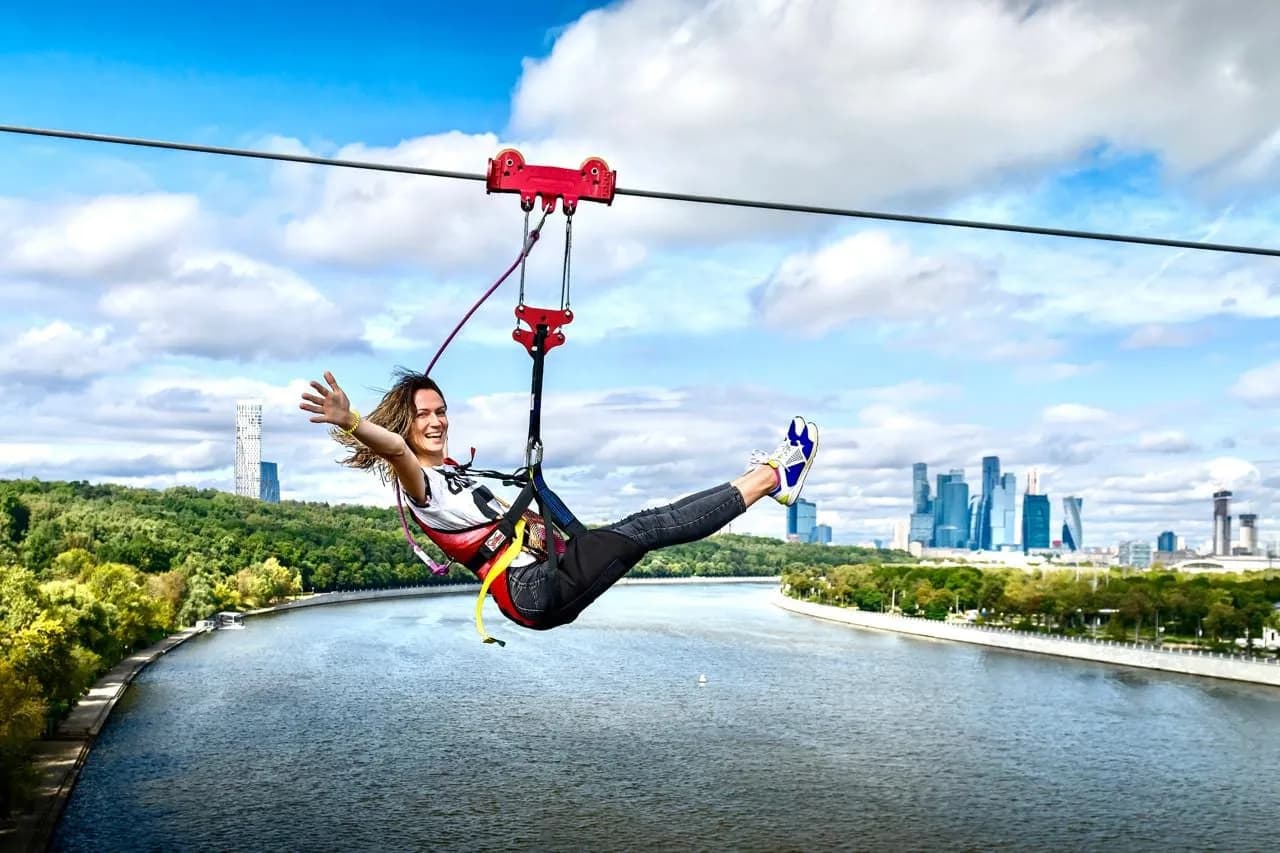 Moscow River Zipline